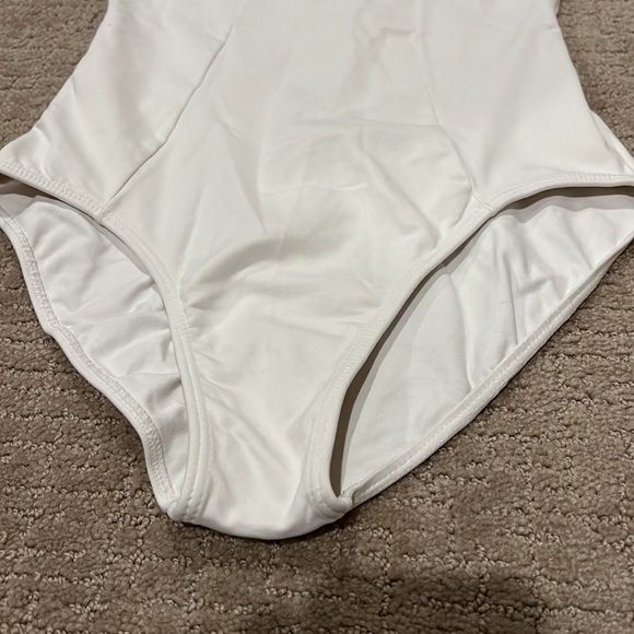 So Danca white camisole leotard 6//L renda - Picture 3 of 8